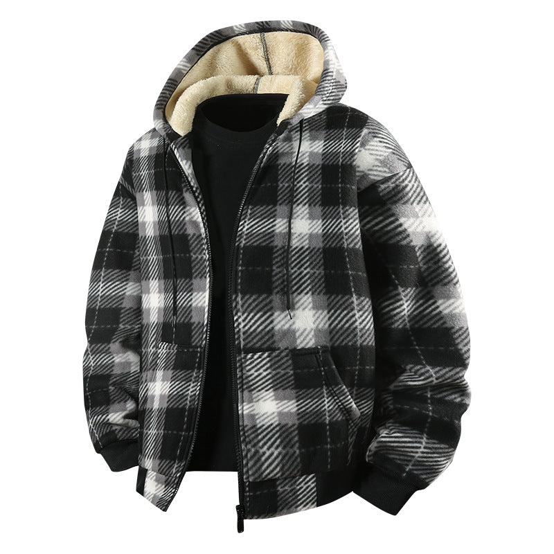 Signature Sherpa-Lined Check Over-Shirt