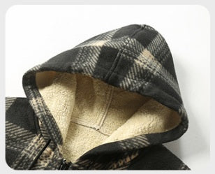 Signature Sherpa-Lined Check Over-Shirt